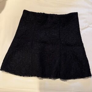 Forever 21 black lace mini skirt